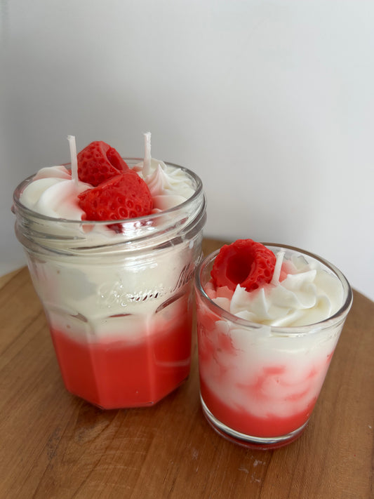 Bougie gourmande Framboise
